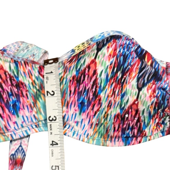 Pilyq womens Embellished Strapless Bikini Top Size small - Picture 6 of 8